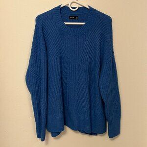 Simply Vera Vera Wang Sweater Blue Size XXL NWT